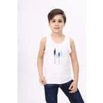 Toontoy Erkek Çocuk Baskılı Atlet Ekru 13-14 YAŞ