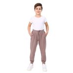 Toontoy Erkek Çocuk Baskılı Eşofman Alt Acı Kahve 13-14 YAŞ