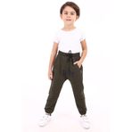 TOONTOY Erkek Çocuk Baskılı Eşofman Altı 2 Yaş, 2 YAŞ, 22522, Haki, Erkek Çocuk