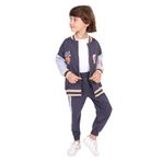 TOONTOY Erkek Çocuk Baskılı Eşofman Takım, 5 Yaş, 22675, Füme, erkek-çocuk