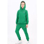 Toontoy Erkek Çocuk Baskılı Eşofman Takım Çimen Yeşili 6-7 YAŞ