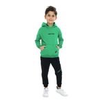 Toontoy Erkek Çocuk Baskılı Eşofman Takım Çimen Yeşili 6 YAŞ