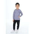 Toontoy Erkek Çocuk Baskılı Eşofman Takım Füme 3 YAŞ