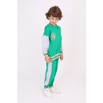 Toontoy Erkek Çocuk Baskılı Eşofman Takım Yeşil 7 YAŞ