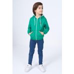 Toontoy Erkek Çocuk Baskılı Hırka Koyu Yeşil 3 YAŞ