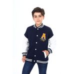 Toontoy Erkek Çocuk Baskılı Kolej Hırka Lacivert 13-14 YAŞ