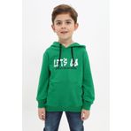 Toontoy Erkek Çocuk Baskılı Sweatshirt - 4 Yaş - Çimen Yeşili