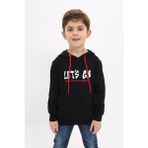 Toontoy Erkek Çocuk Baskılı Sweatshirt - 6 Yaş - Siyah