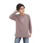 Toontoy Erkek Çocuk Baskılı Sweatshirt Acı Kahve 14 YAŞ