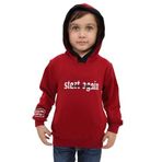Toontoy Erkek Çocuk Baskılı Sweatshirt Bordo 2 YAŞ