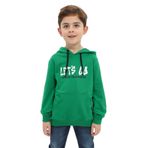 Toontoy Erkek Çocuk Baskılı Sweatshirt Çimen Yeşili 3 YAŞ