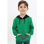 Toontoy Erkek Çocuk Baskılı Sweatshirt Çimen Yeşili 6 YAŞ