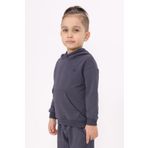Toontoy Erkek Çocuk Baskılı Sweatshirt Füme 3 YAŞ