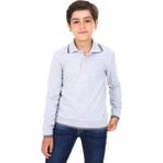 Toontoy Erkek Çocuk Baskılı Sweatshirt Gri Melanj 10-11 YAŞ