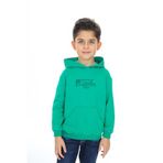 Toontoy Erkek Çocuk Baskılı Sweatshirt Koyu Yeşil 5 YAŞ