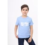 Toontoy Erkek Çocuk Baskılı Tişört - 13 - 14 Yaş - Mavi