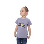 Toontoy Erkek Çocuk Baskılı Tişört Gri 4 YAŞ