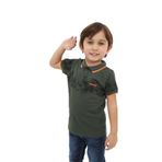 Toontoy Erkek Çocuk Baskılı Tişört Haki 2 YAŞ