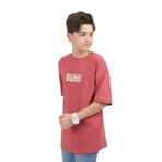 Toontoy Erkek Çocuk Baskılı Tişört Kiremit 8-9 YAŞ