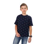 Toontoy Erkek Çocuk Baskılı Tişört Lacivert 10-11 YAŞ