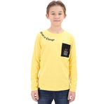 Toontoy Erkek Çocuk Baskılı Tişört Sarı 8-9 YAŞ