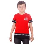 Toontoy Erkek Çocuk BLACK Baskılı Tişört Kırmızı 6-7 YAŞ