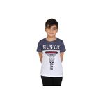 TOONTOY Erkek Çocuk Blvck Baskılı Tişört 10 Yaş, 10 Yaş, 10378-1, Beyaz, Erkek Çocuk
