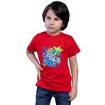 Toontoy Erkek Çocuk Born To Skate Baskılı Tişört Kırmızı 2 YAŞ