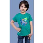 Toontoy Erkek Çocuk Born To Skate Baskılı Tişört Koyu Yeşil 3 YAŞ