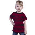 Toontoy Erkek Çocuk Çizgi Desenli Tişört Bordo 5 YAŞ