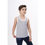 Toontoy Erkek Çocuk Çizgili Atlet Lacivert 8-9 YAŞ