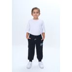 Toontoy Erkek Çocuk Concept Baskılı Eşofman Alt - 2 Yaş - Siyah