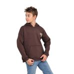 TOONTOY Erkek Çocuk Create Baskılı Sweatshirt, Kahverengi, 6-7 Yaş