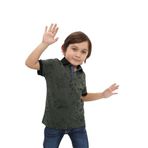 Toontoy Erkek Çocuk Desenli Tişört Haki 2 YAŞ