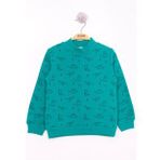 Toontoy Erkek Çocuk Dinazor Baskılı Sweatshirt