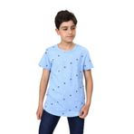 Toontoy Erkek Çocuk Dümen Ve Çapa Baskılı Tişört Mavi 12-13 YAŞ