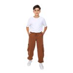 Toontoy Erkek Çocuk Eşofman Alt Kahverengi 10 YAŞ
