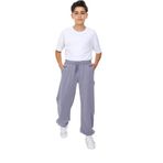 Toontoy Erkek Çocuk Eşofman Alt Koyu Gri 8 YAŞ