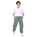 Toontoy Erkek Çocuk Eşofman Alt Yeşil 10 YAŞ