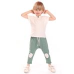 Toontoy Erkek Çocuk Eşofman Takım - 1 Yaş - Ekru