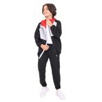 TOONTOY Erkek Çocuk Eşofman Takım, 8-9 Yaş, 8-9 Yaş, 22615, Siyah, erkek-çocuk