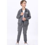 Toontoy Erkek Çocuk Eşofman Takım Antrasit Melanj 6-7 YAŞ