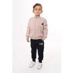 Toontoy Erkek Çocuk Eşofman Takım Bej 5 YAŞ