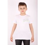 Toontoy Erkek Çocuk Excuses Baskılı Cepli Tişört Beyaz 5 YAŞ