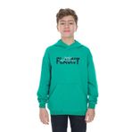 Toontoy Erkek Çocuk Flaunt Baskılı Sweatshirt Koyu Yeşil 13-14 YAŞ