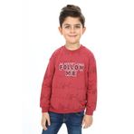Toontoy Erkek Çocuk Follow Me Baskılı Sweatshirt Kiremit 3 YAŞ