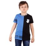TOONTOY Erkek Çocuk Force Baskılı Parçalı Tişört 14 Yaş, 14 Yaş, 12795-, Saks, Erkek Çocuklar