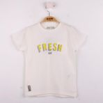 Toontoy Erkek Çocuk Fresh Baskılı Tişört Ekru 2 YAŞ