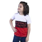 Toontoy Erkek Çocuk Garni Detaylı Baskılı Tişört Beyaz 10 YAŞ