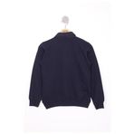 Toontoy Erkek Çocuk Gömlek Yaka Okul Sweatshirt Lacivert 6 YAŞ